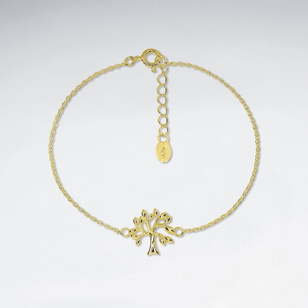 Sterling Silver Tree of Life Bracelet