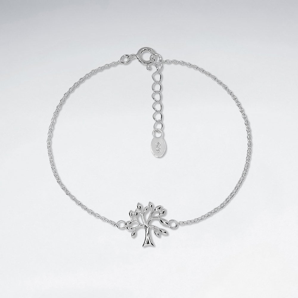 Sterling Silver Tree of Life Bracelet