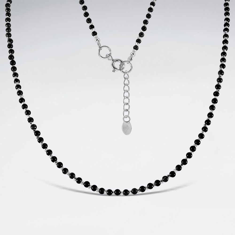 925 Silver Full Tiger Eye Necklace